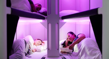 Air New Zealand anticipates flyers purchasing Skynest bunks for four-hour blocks at a cost of $400 to $600.