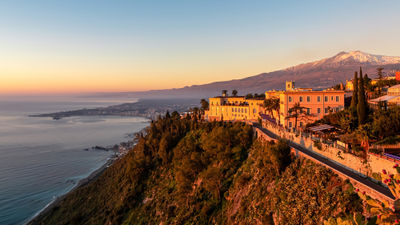 Quiiky Tours' LGBTQ "White Lotus" tour includes a stay at the Four Seasons San Domenico Palace in Taormina, Sicily.